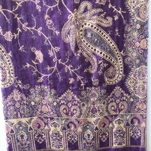 Sciarpa Italian purple scarf